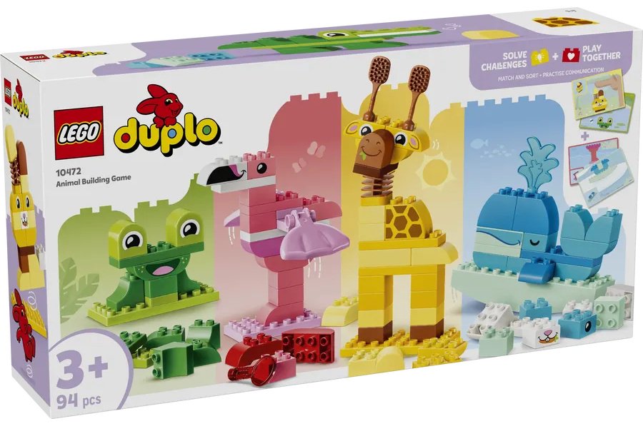 Конструктор LEGO Duplo Дупло Игра «Собери животное» 10472 10472, деталей 94 шт купить,NaN