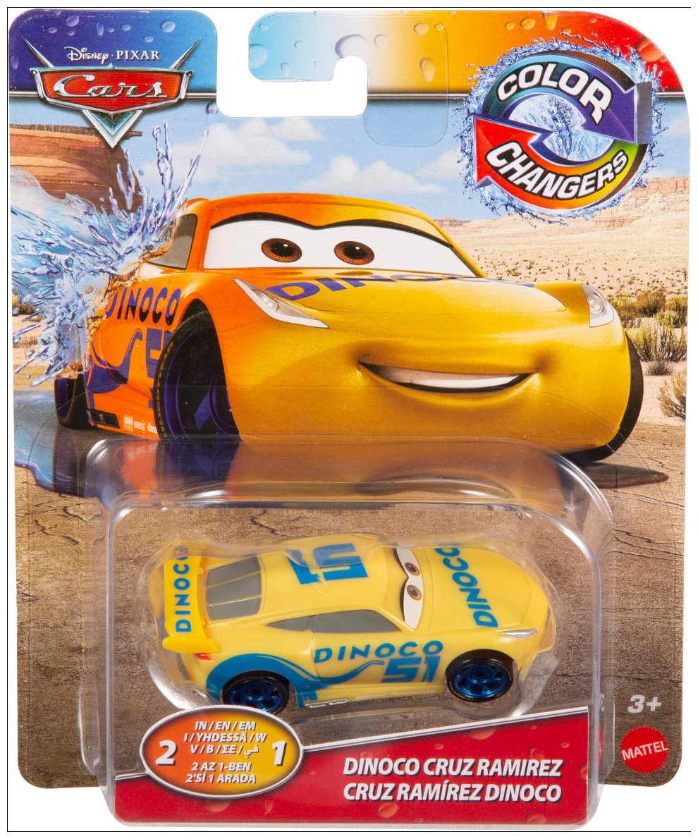 Машина Cars. Color Changer желтый купить,NaN