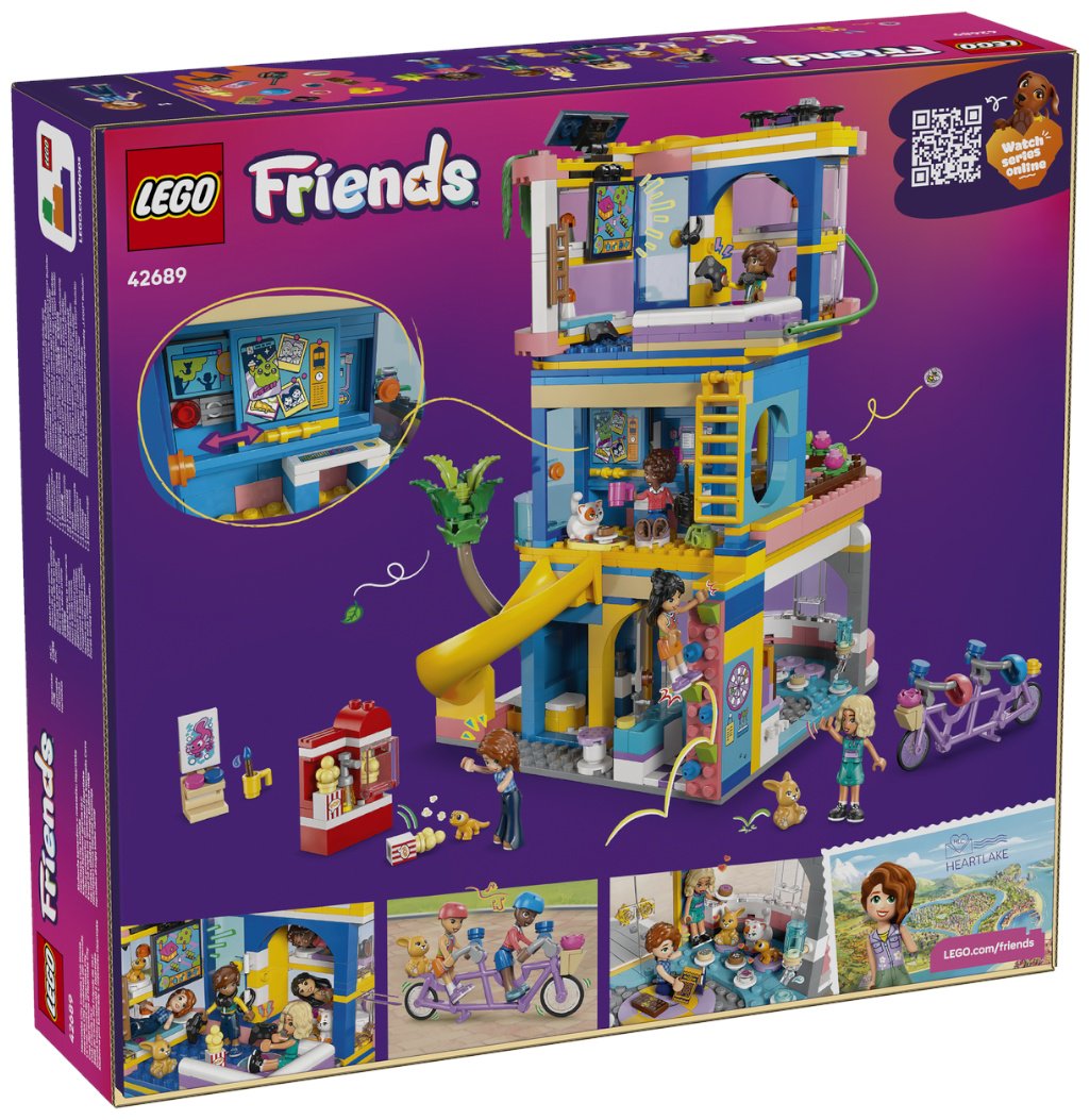 Конструктор LEGO Клуб подружек из Хартлейк-Сити 42689, деталей 794 шт купить,NaN