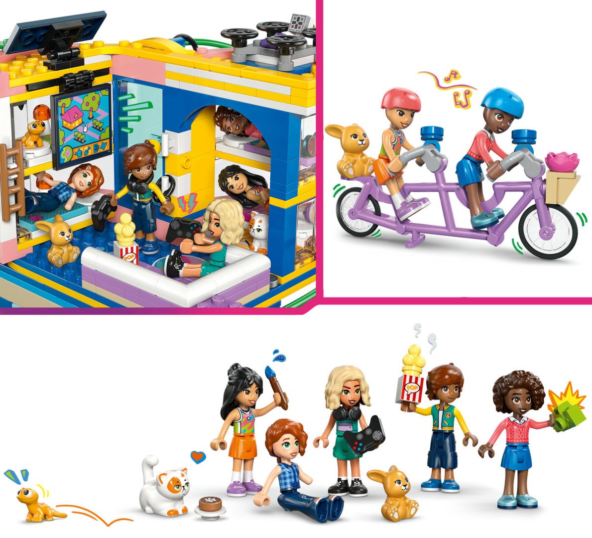 Конструктор LEGO Клуб подружек из Хартлейк-Сити 42689, деталей 794 шт купить,NaN
