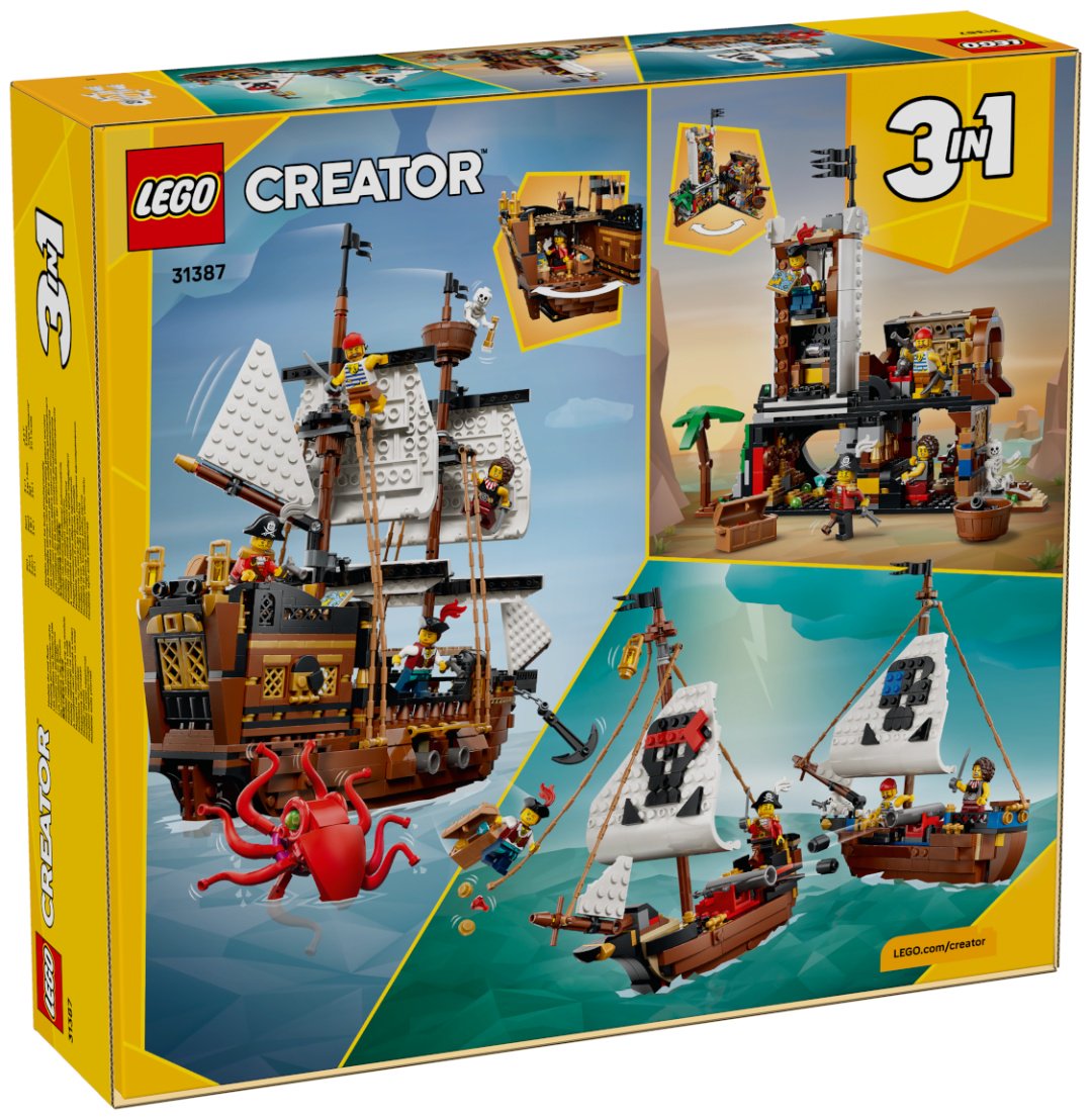 Конструктор LEGO Creator 31387, деталей 1074 шт купить,NaN
