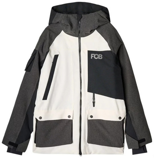 Куртка горнолыжная 4F Snowboarding 4FWAW24TTJAM511-11S белый XL 48-50