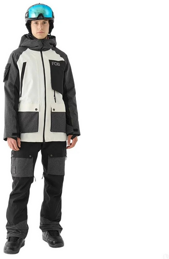 Куртка горнолыжная 4F Snowboarding 4FWAW24TTJAM511-11S белый XL 48-50