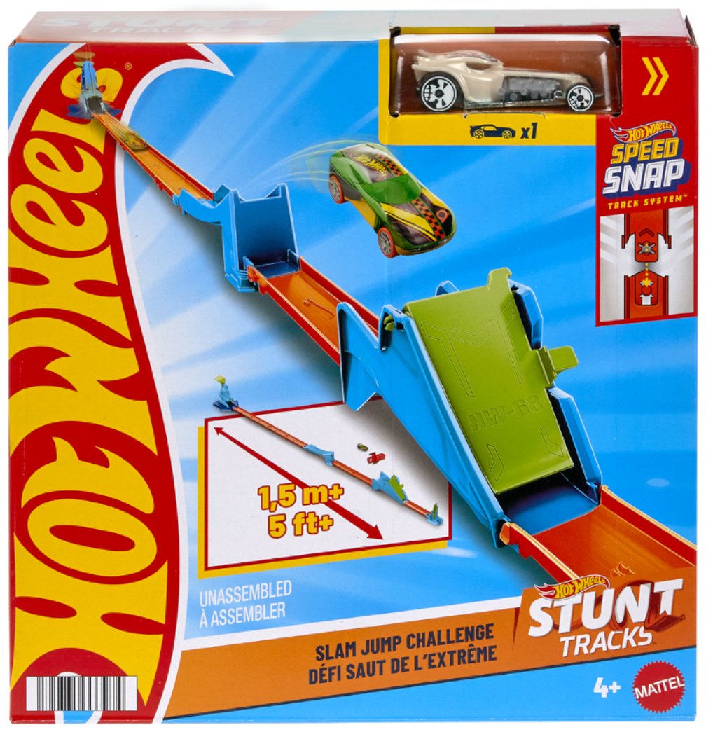Детские треки и авторалли Hot Wheels Slam Jump Challenge мультиколор купить,NaN