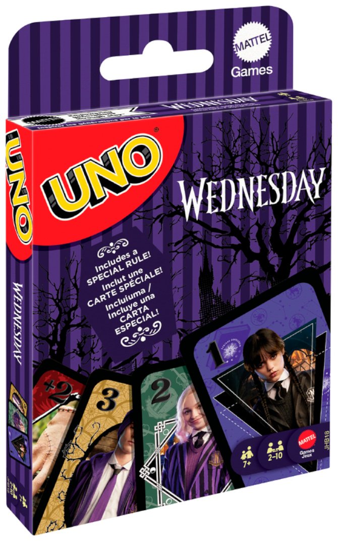 Mattel UNO Wednesday купить,NaN