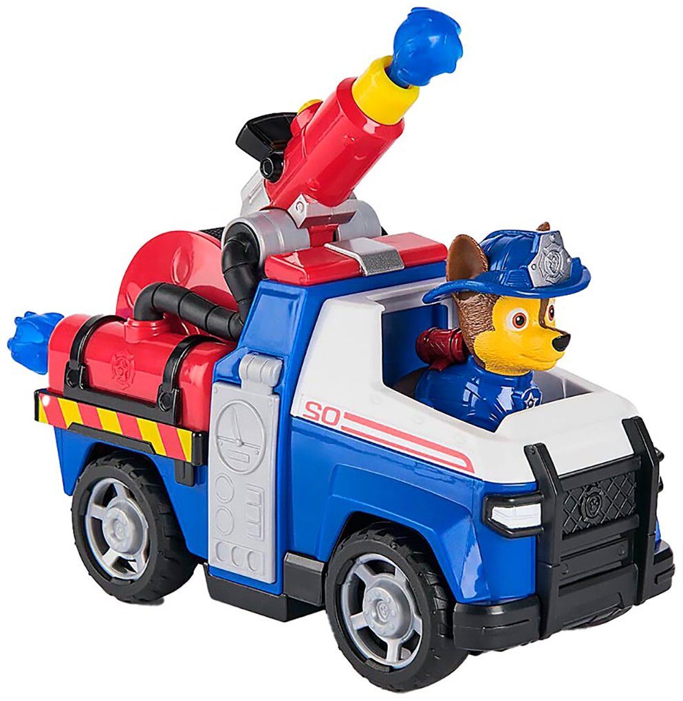 Машина PAW Patrol Щенячий патруль игровой набор Пожарные спасатели, машинка с фигуркой Чейз 18 см 68267 синий купить,NaN