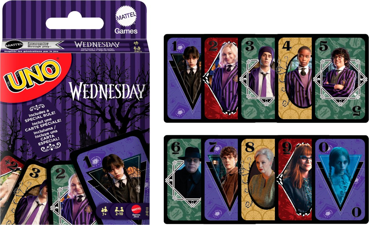 Mattel UNO Wednesday купить,NaN