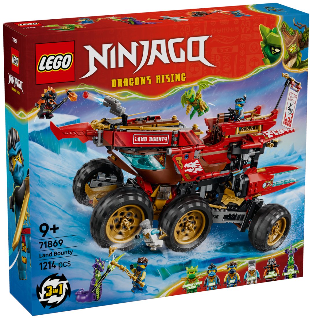 Конструктор LEGO Ninjago 71869, деталей 1214 шт купить,NaN