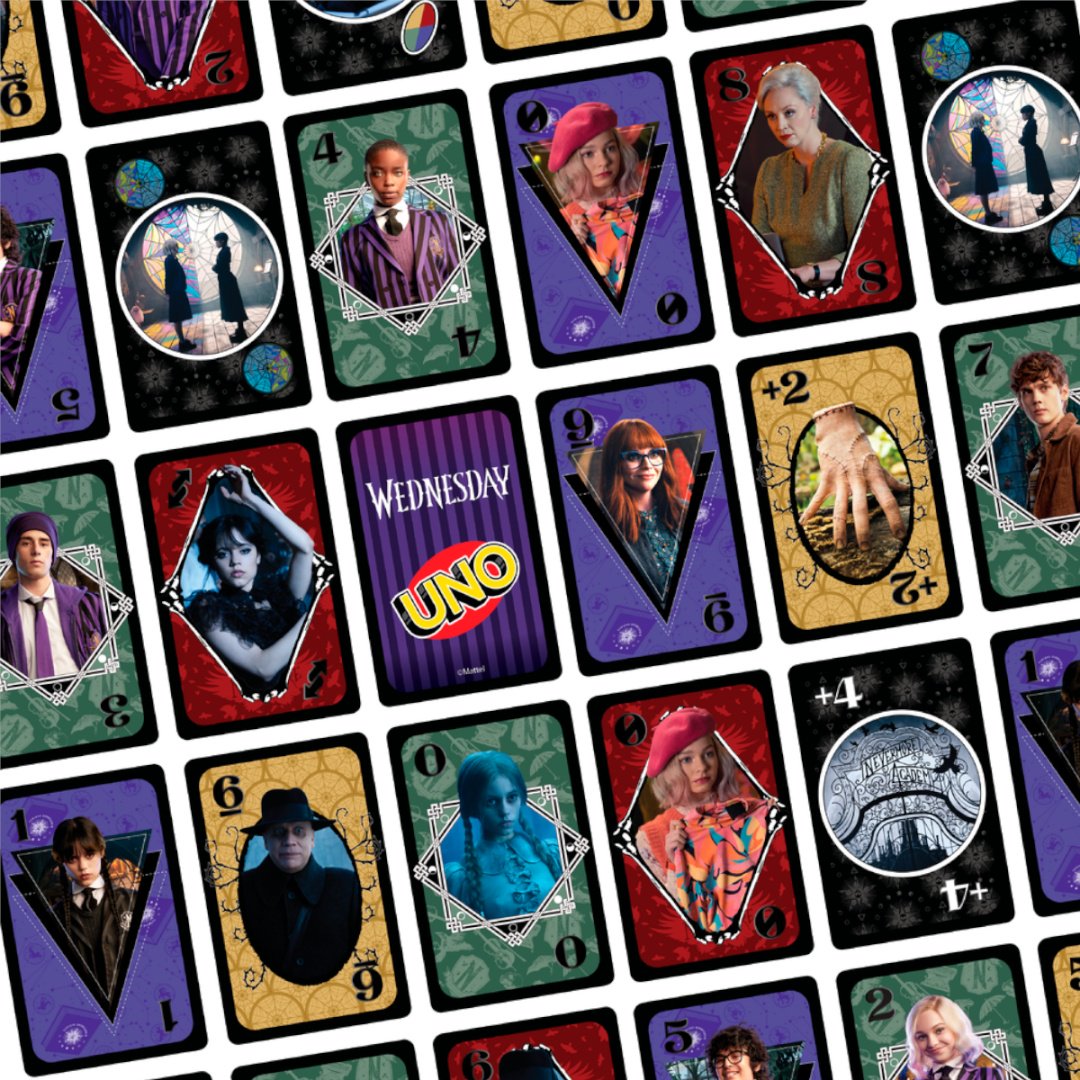 Mattel UNO Wednesday купить,NaN