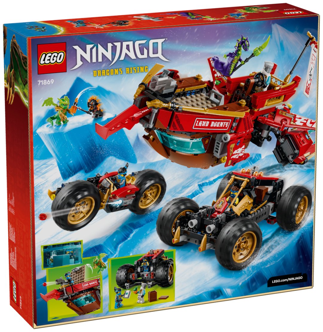 Конструктор LEGO Ninjago 71869, деталей 1214 шт купить,NaN