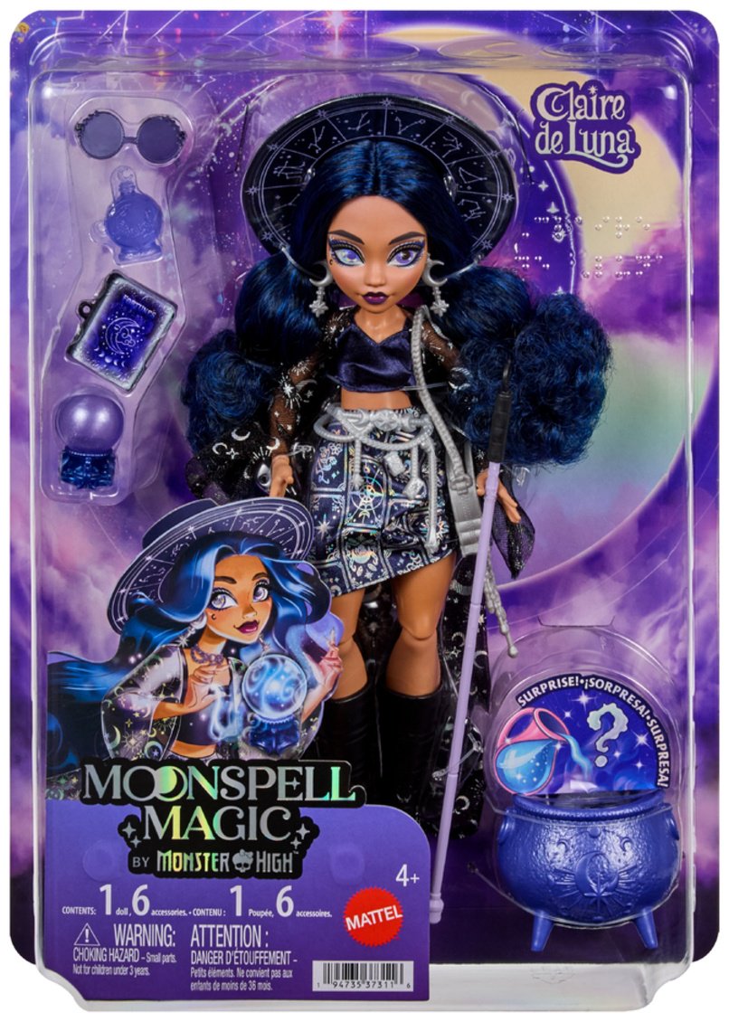 Кукла-модель Monster High Moonspell 27 см купить,NaN
