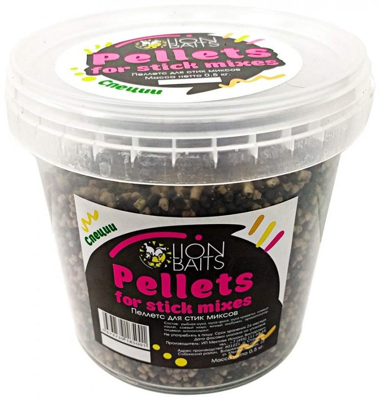Прикормка Lion Baits LBPSM-003 специи 0.5 кг купить,NaN