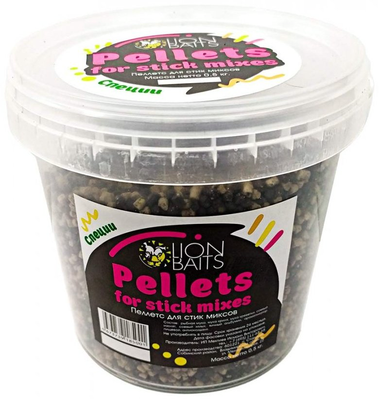 Прикормка Lion Baits LBPSM-003 специи 0.5 кг купить,NaN