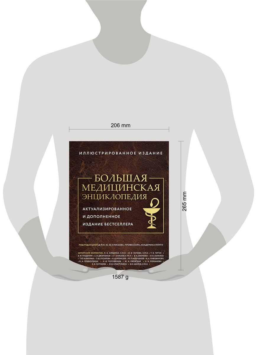 Книга Елисеева Ю.: Большая медицинская энциклопедия купить,NaN