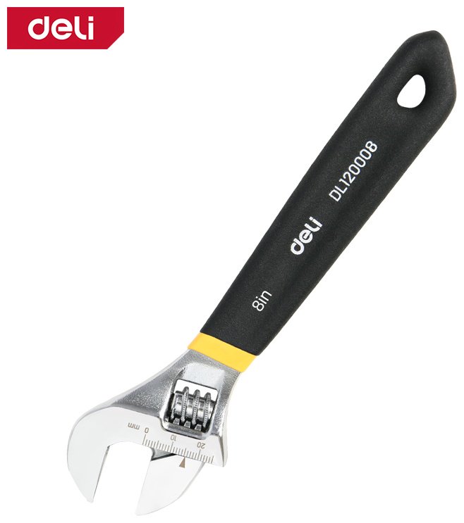 Ключ разводной DELI DL120008 купить,NaN