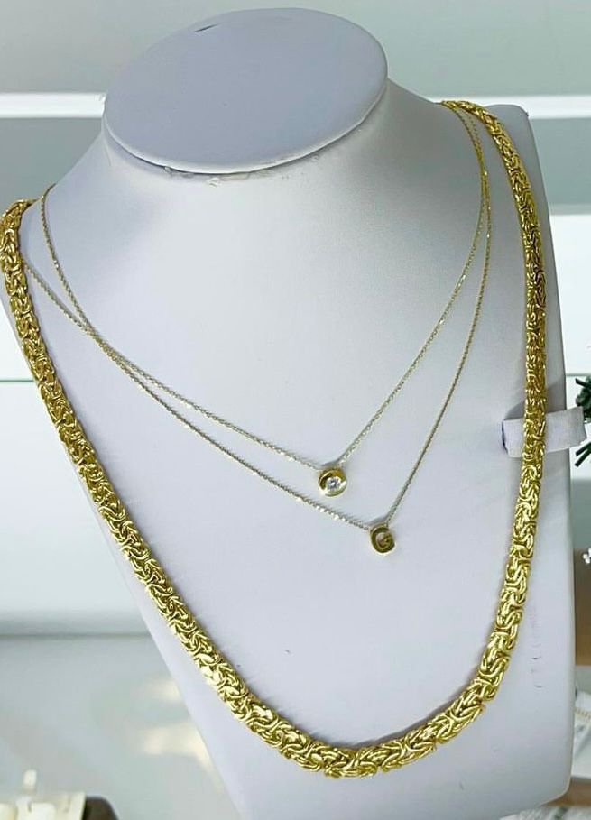 Колье Itali Gold FV2551 55см 19,47гр. купить,NaN