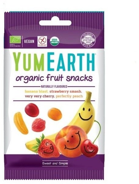 Конфеты леденцы YumEarth ассорти фрукты 50 г купить,NaN