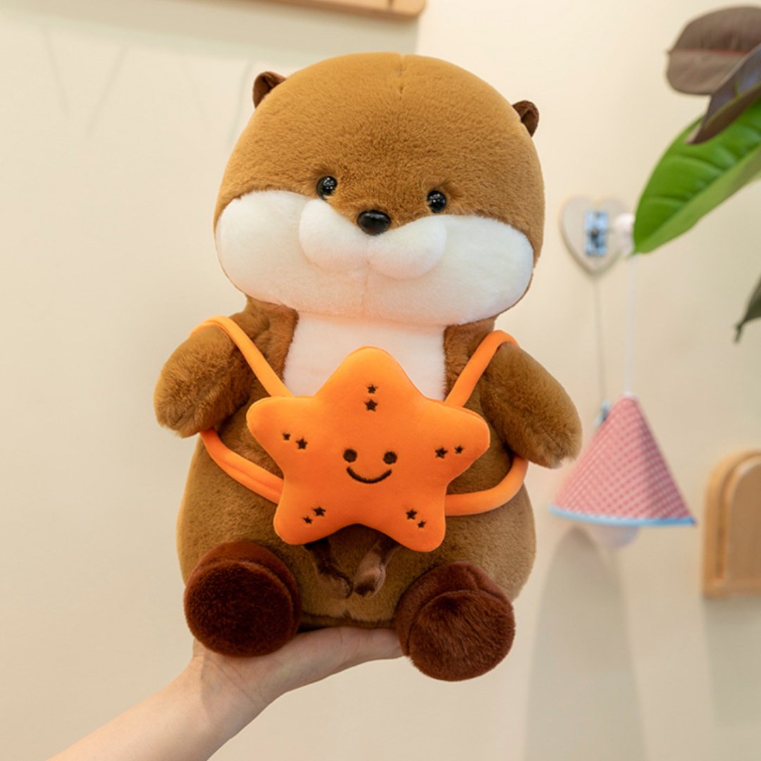 Мягкая игрушка BULU-XIONG Выдра, 32 см купить,NaN