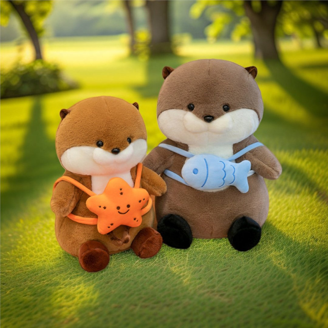 Мягкая игрушка BULU-XIONG Выдра, 32 см купить,NaN