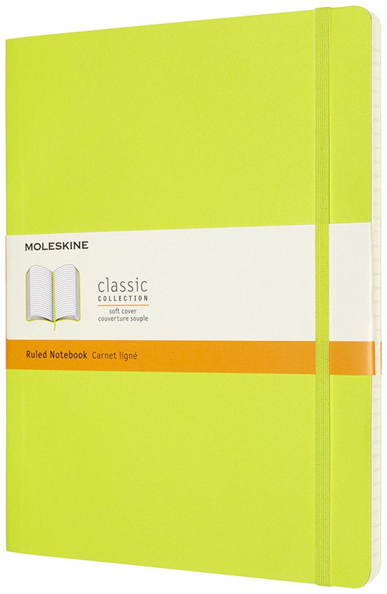 Блокнот Moleskine однотонный, A5, 96 л, зеленый купить,NaN