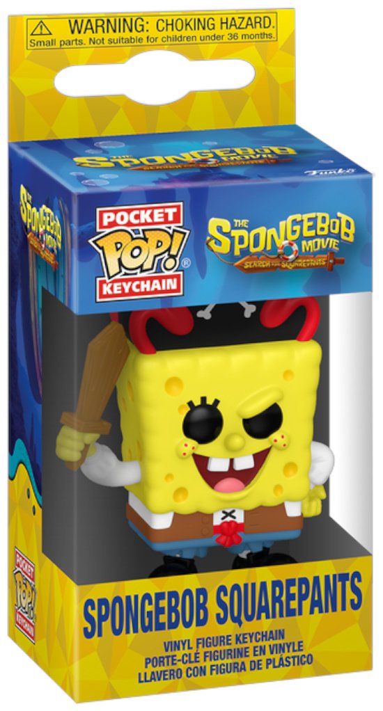 Брелок Funko SpongeBob SquarePants (Pirate) 10,2 см винил 1 шт купить,NaN