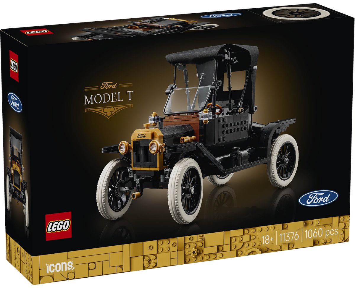 Конструктор LEGO Ford Model T 11376, деталей 1060 шт купить,NaN