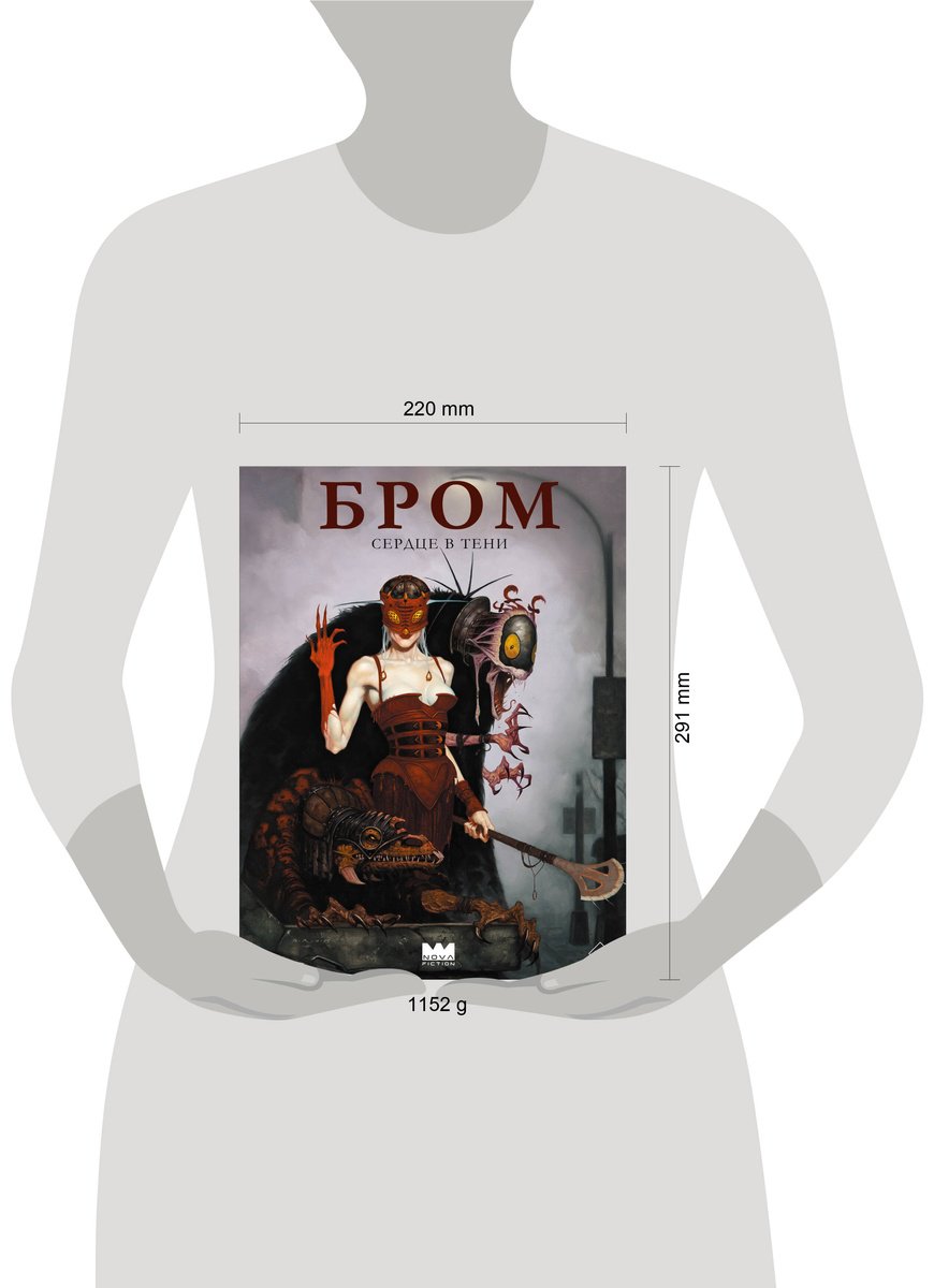 Книга Бром: Сердце в тени купить,NaN