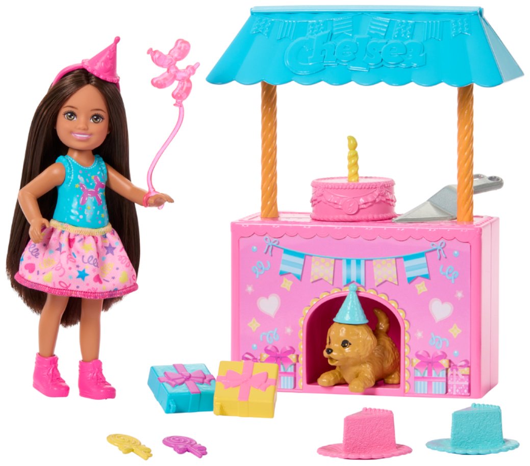 Кукла-модель Barbie Barbie Вечеринка Челси на дне рождения 29 см купить,NaN