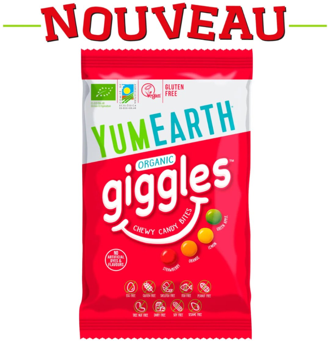 Конфеты жевательные YumEarth Giggles 40 г купить,NaN