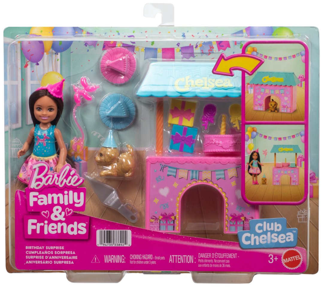 Кукла-модель Barbie Barbie Вечеринка Челси на дне рождения 29 см купить,NaN