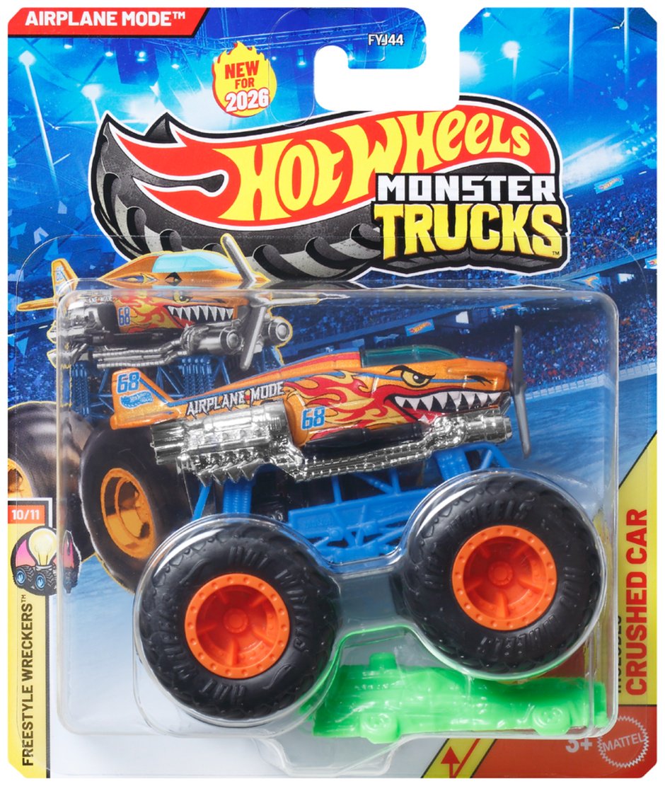 Машина Hot Wheels Monster Truck оранжевый купить,NaN