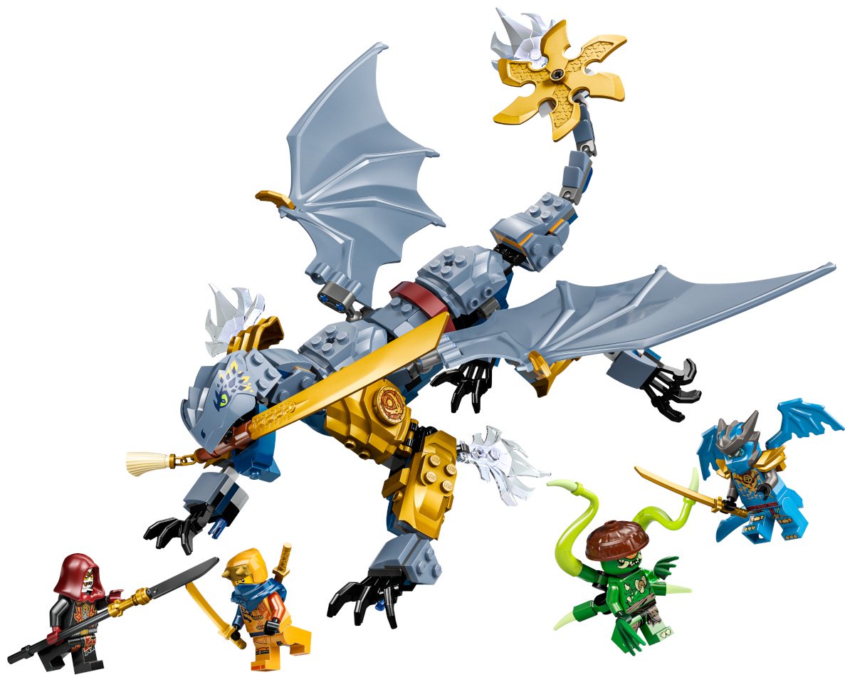 Конструктор LEGO Битва Ниндзя Дракона Рию 71855, деталей 347 шт купить,NaN