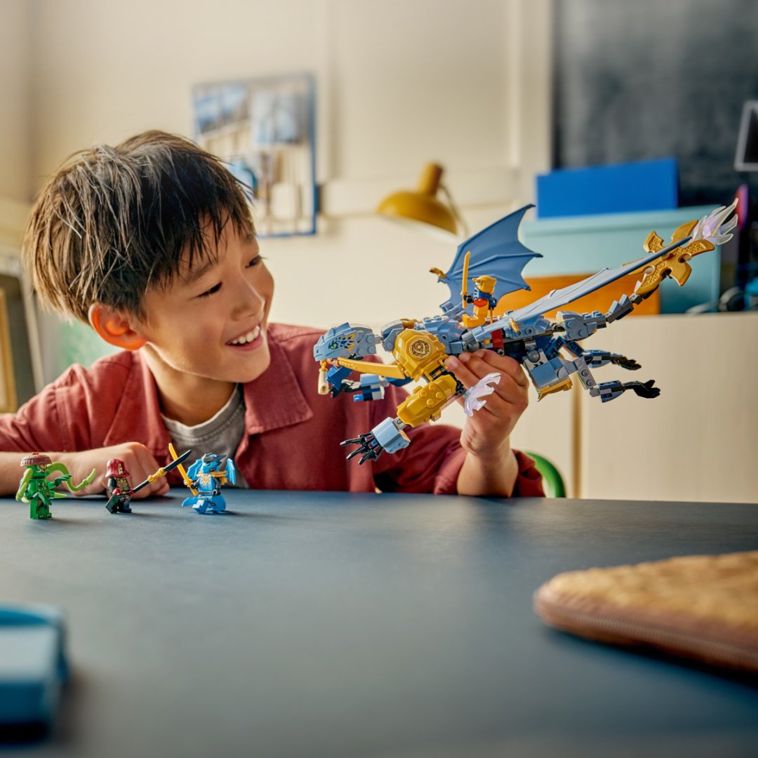 Конструктор LEGO Битва Ниндзя Дракона Рию 71855, деталей 347 шт купить,NaN