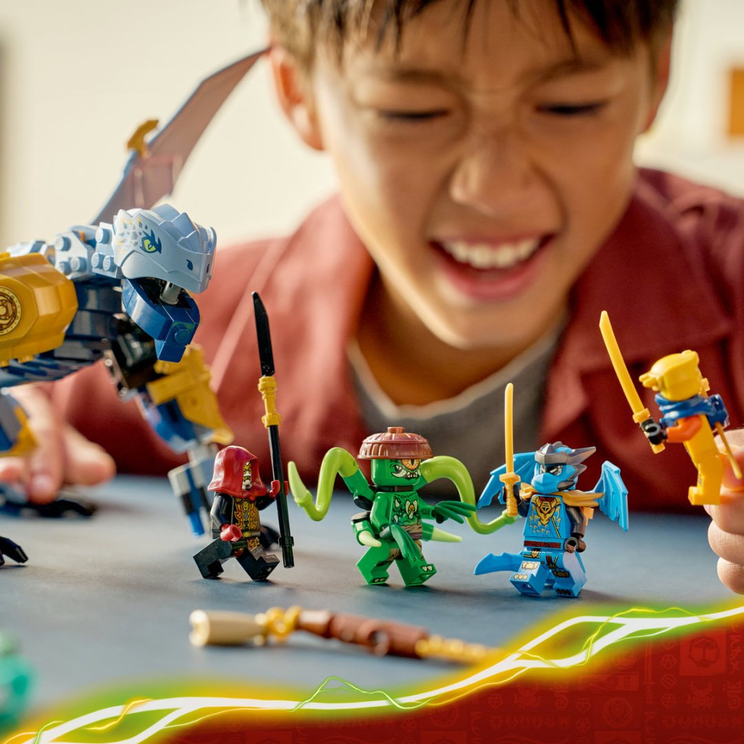 Конструктор LEGO Битва Ниндзя Дракона Рию 71855, деталей 347 шт купить,NaN