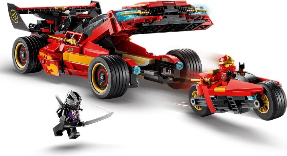 Конструктор LEGO Зарядное устройство X-1 Ninja Charger к 15-летию 71867, деталей 691 шт купить,74824