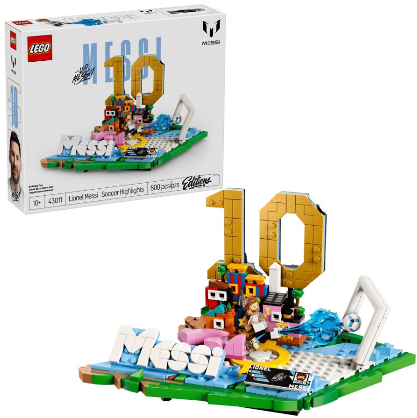 Конструктор LEGO Editions Лионель Месси 43011, деталей 500 шт купить,27586