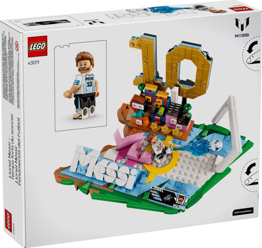 Конструктор LEGO Editions Лионель Месси 43011, деталей 500 шт купить,27586