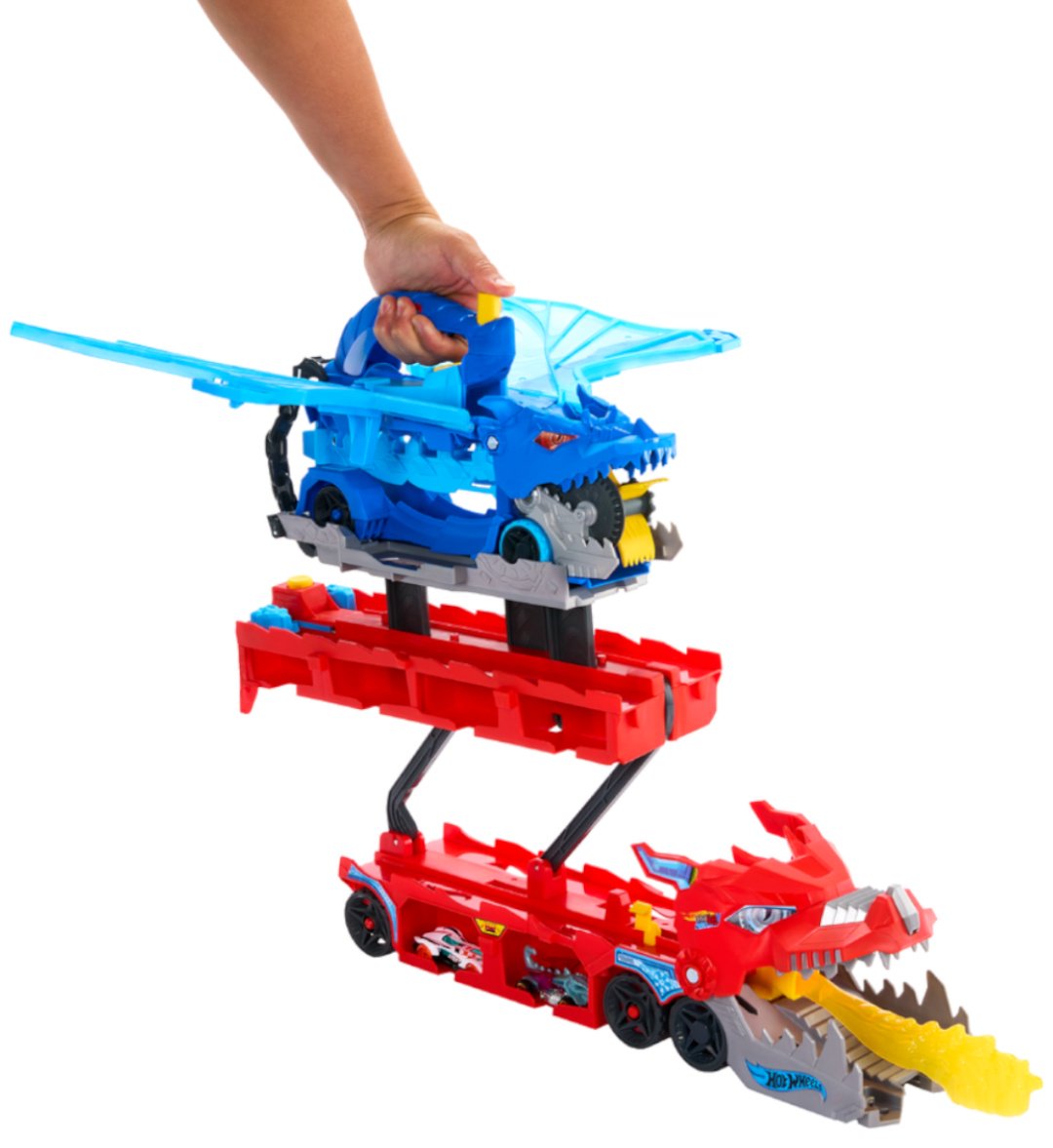 Детские треки и авторалли Hot Wheels City. Транспортер Ultimate Dual Dragon мультиколор купить,NaN