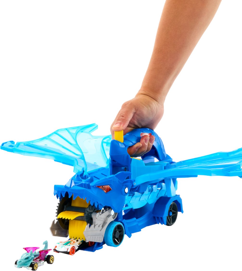 Детские треки и авторалли Hot Wheels City. Транспортер Ultimate Dual Dragon мультиколор купить,NaN