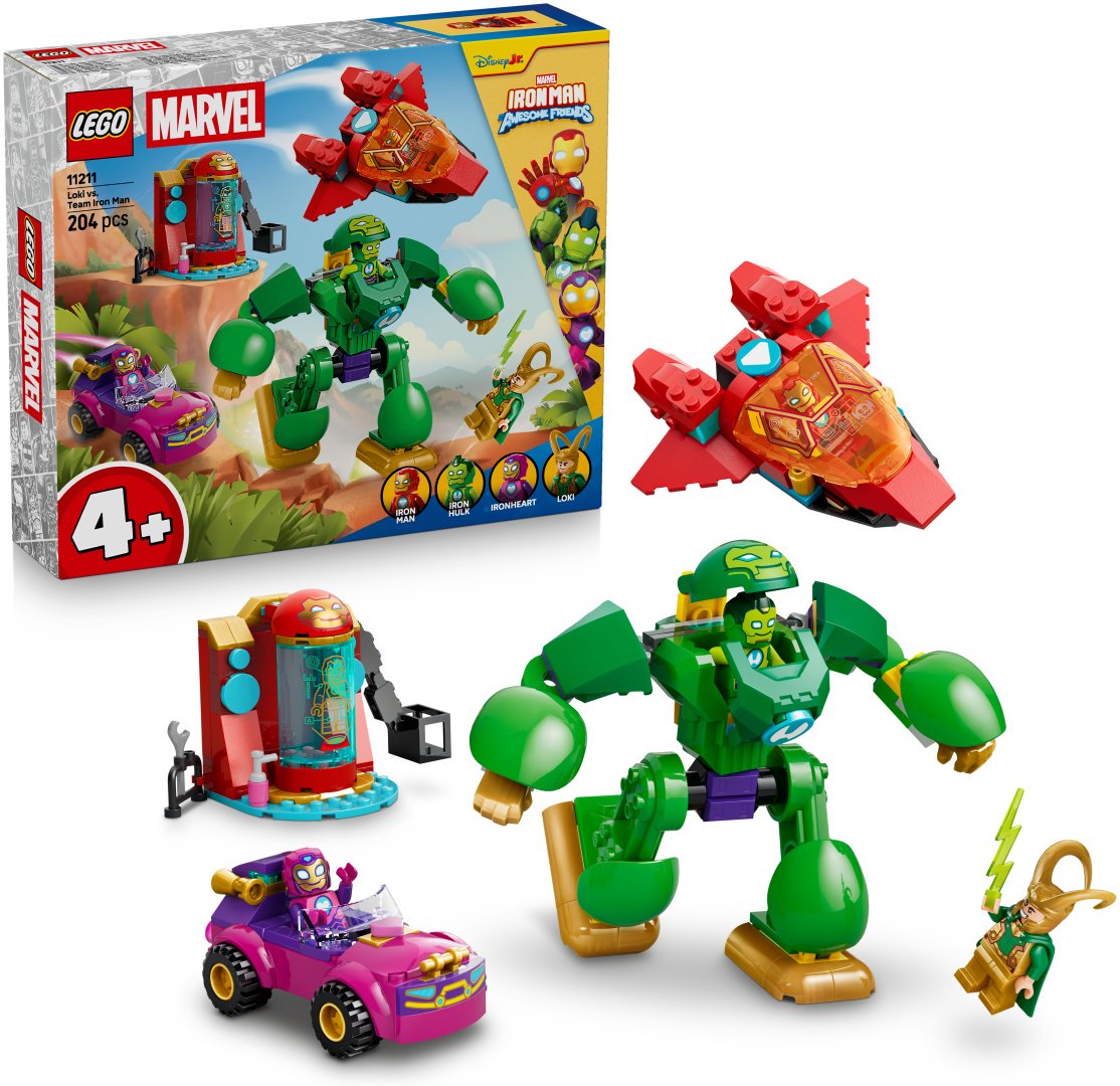 Конструктор LEGO Marvel 11211, деталей 204 шт купить,NaN