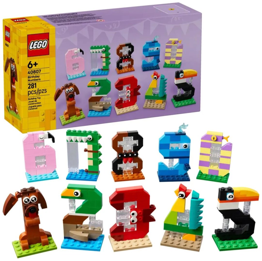 Конструктор LEGO Iconic 40807, деталей 281 шт