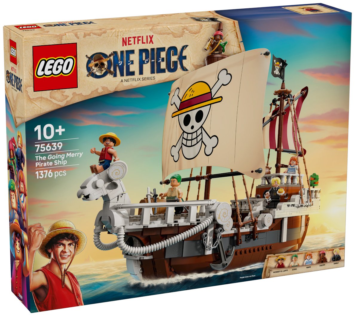 Конструктор LEGO One Piece 75639, деталей 1376 шт купить,NaN