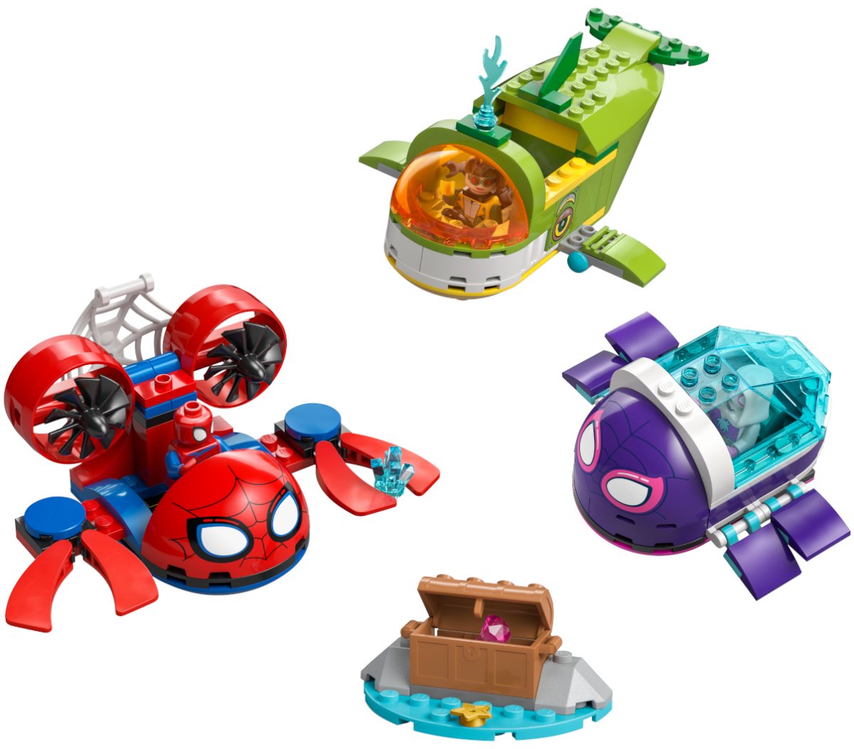 Конструктор LEGO Spidey: Подводные транспортные средства 11207, деталей 154 шт - ForteMarket Конструктор LEGO Spidey: Подводные транспортные средства 11207, деталей 154 шт купить,30722