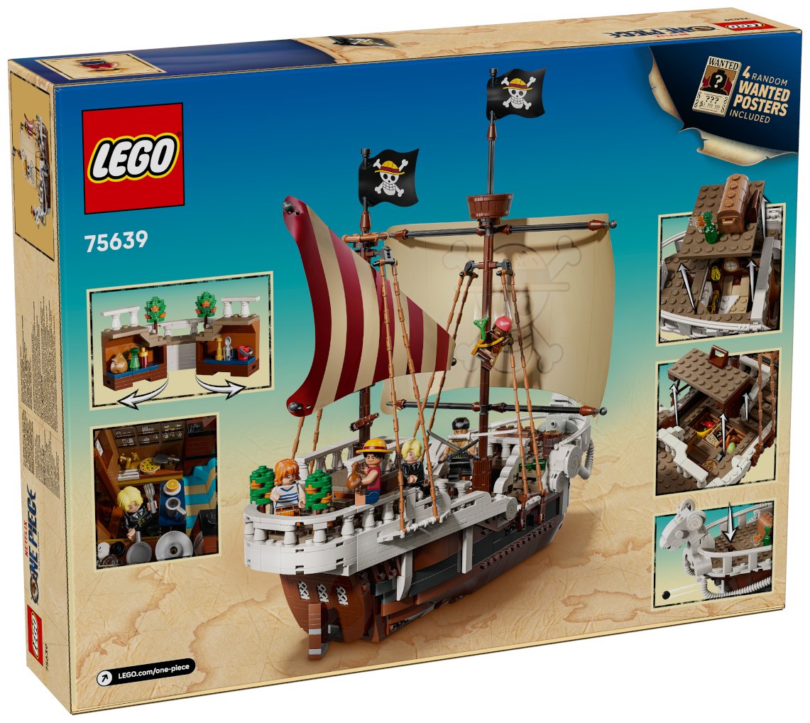 Конструктор LEGO One Piece 75639, деталей 1376 шт купить,NaN