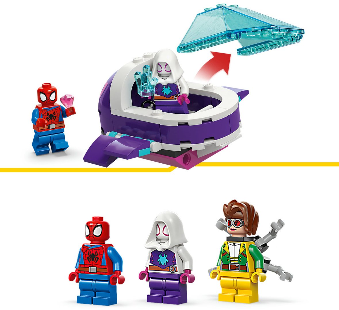 Конструктор LEGO Spidey: Подводные транспортные средства 11207, деталей 154 шт - ForteMarket Конструктор LEGO Spidey: Подводные транспортные средства 11207, деталей 154 шт купить,30722