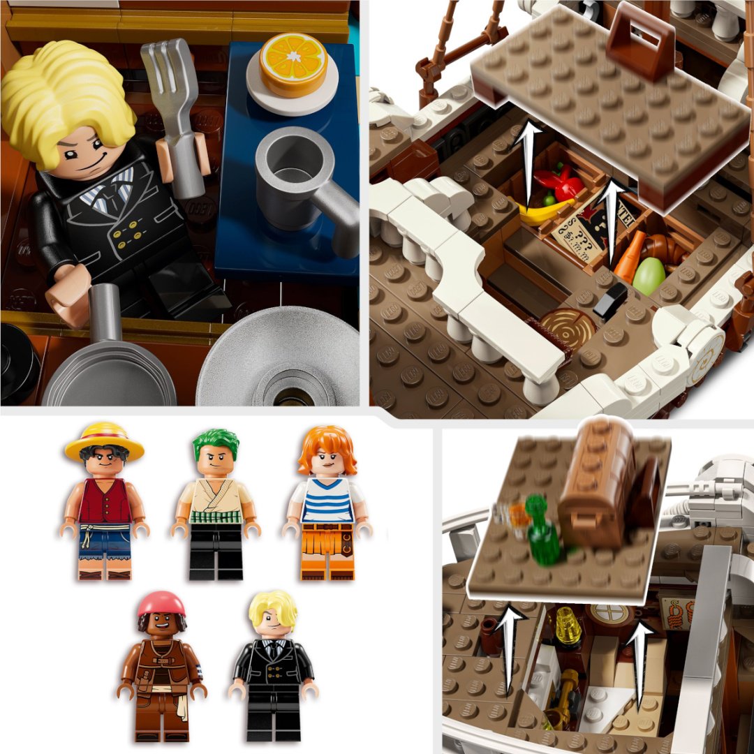 Конструктор LEGO One Piece 75639, деталей 1376 шт купить,NaN