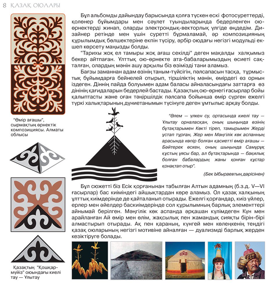 Книга Нет автора: Қазақ оюлары. Казахские орнаменты. Kazakh ornaments купить,NaN