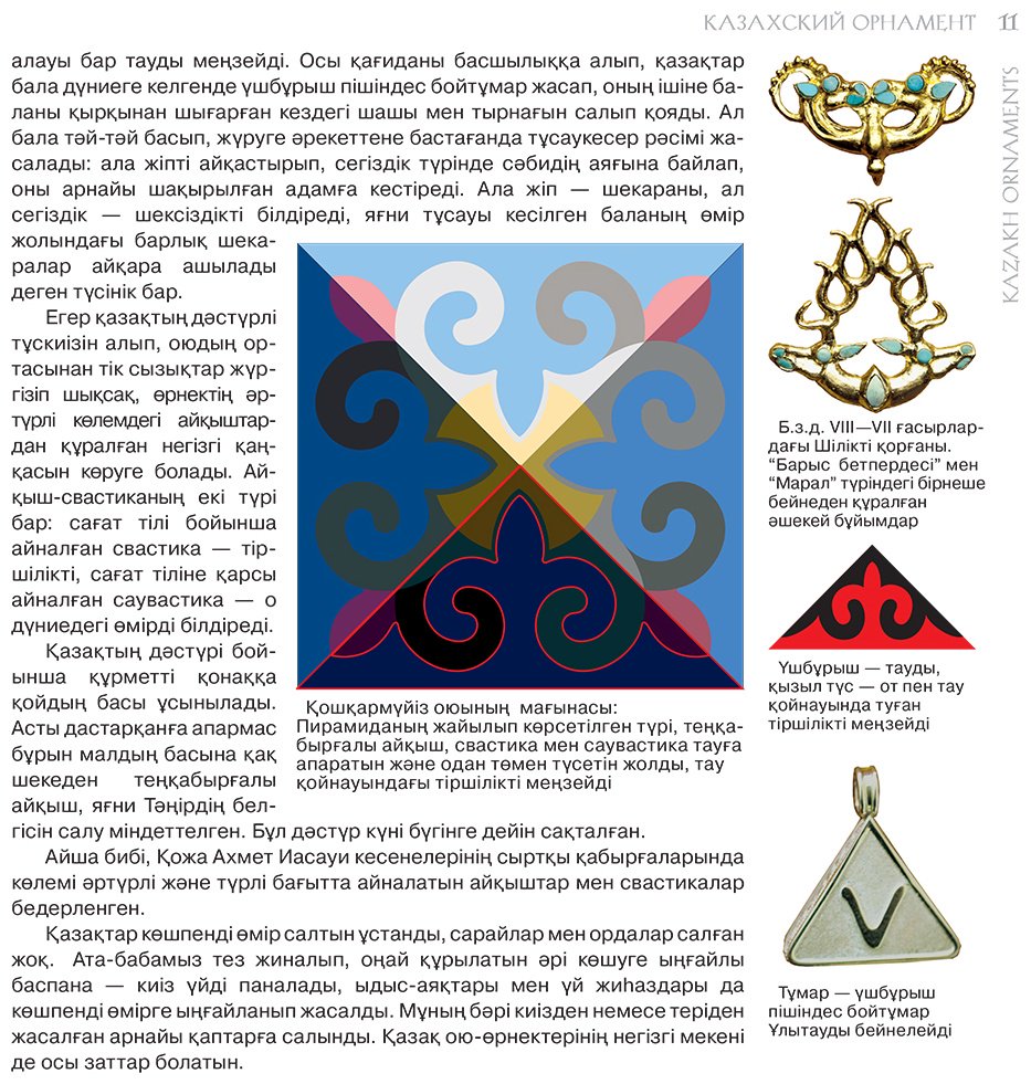Книга Нет автора: Қазақ оюлары. Казахские орнаменты. Kazakh ornaments купить,NaN