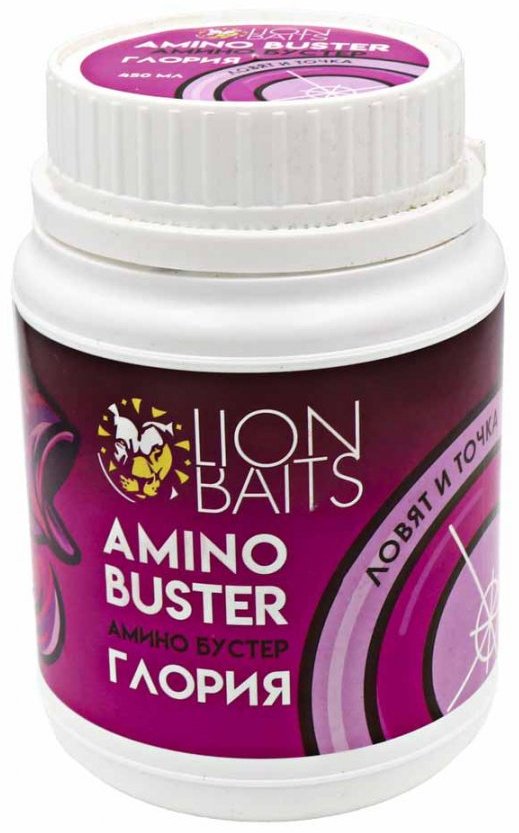 Прикормка Lion Baits AMINO BUSTER LBAB-001 Клубника 0.45 кг