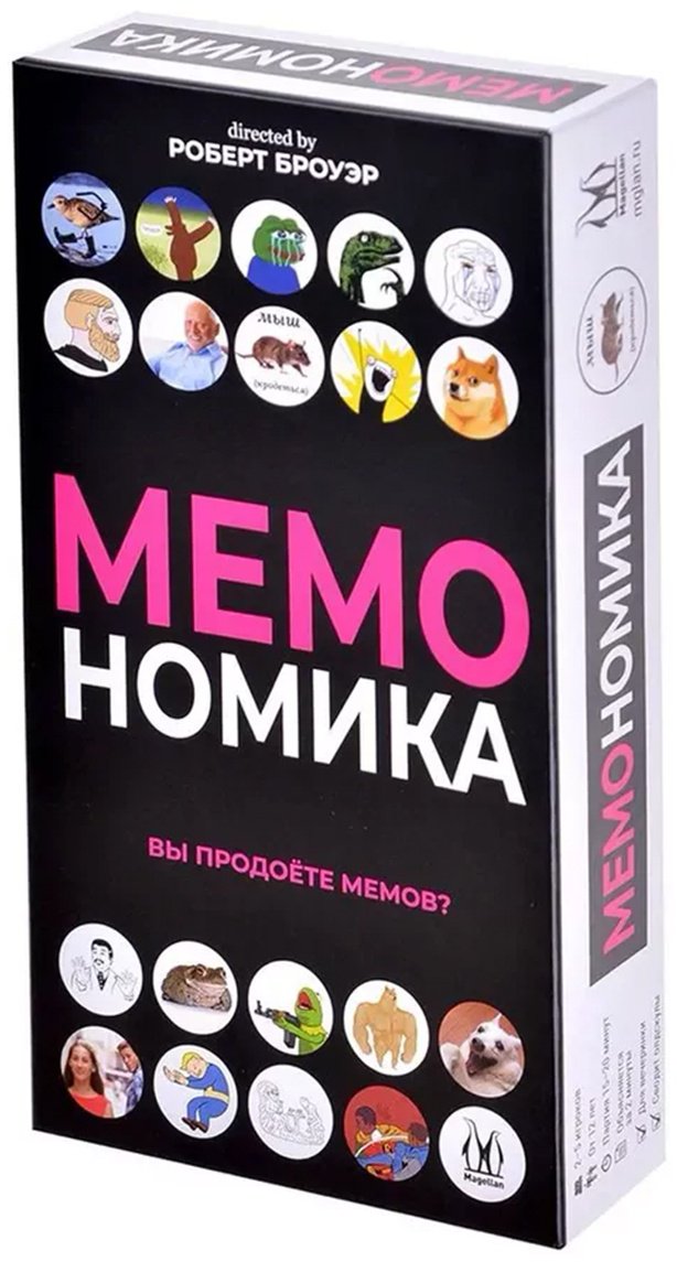 Настольная игра Hobby World Мемономика купить,NaN